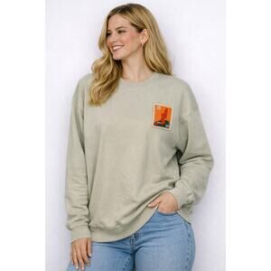 Disney Ariel Custom Made D23 Exclusive Patch Sweatshirt Large